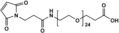 马来酰亚胺二十四聚乙二醇丙酸,Maleimide-NH-PEG24-CH2CH2COOH