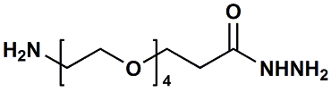 氨基四聚乙二醇酰肼,H2N-PEG4-Hydrazide