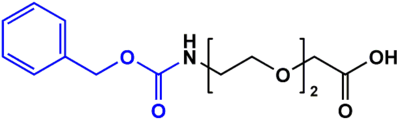 CBZ-NH-二聚乙二醇乙酸,CBZ-NH-PEG2-CH2COOH