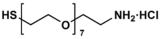 硫基七聚乙二醇CH2CH2NH2·HCl,HS-PEG7-CH2CH2NH2·HCl
