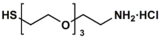硫基三聚乙二醇CH2CH2NH2·HCl,HS-PEG3-CH2CH2NH2·HCl
